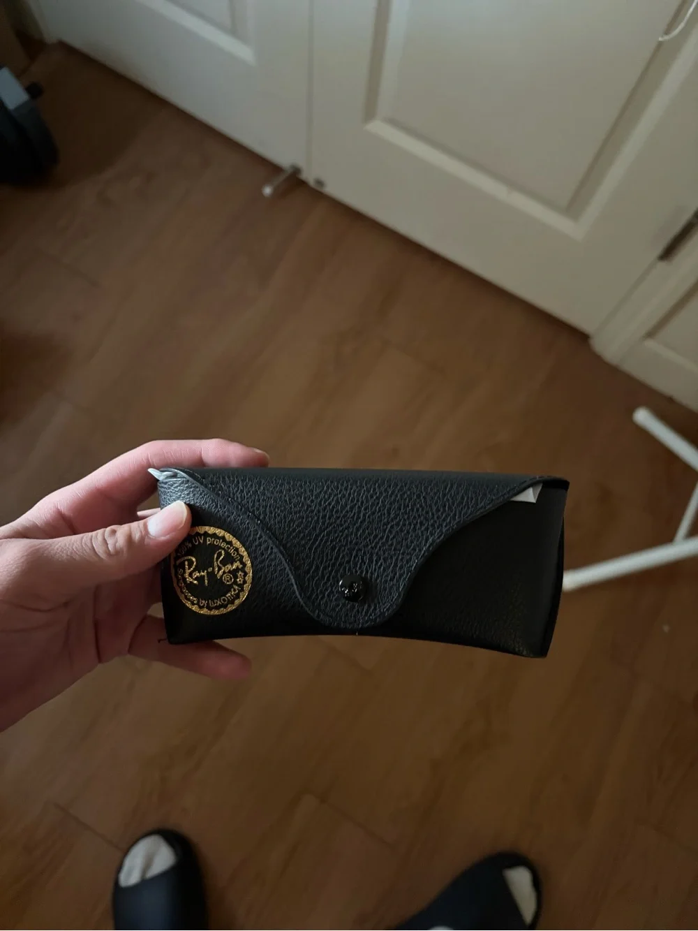 Ray-Ban Black Wayfarer Sunglasses with Dark Lenses